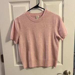 a new day Light Pink Short Sleeve Top
